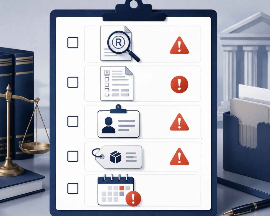 Common trademark mistakes to avoid before filing